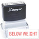 F10 - Industrial Return Address Stamp 1/2" x 1-5/8"
