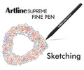 Artline SUPREME Fine Pen Sets | 0.4mm Fine Tip