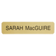 G01 - Designer "Name Plate Only" 2" x 8"