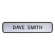 GN30 - Designer Wall & Door Sign - (BLACK) Frame 2" x 8"