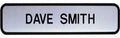 GN30 - Designer Wall & Door Sign - (BLACK) Frame 2" x 8"