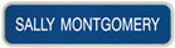 GN32 - Designer Wall & Door Sign - (GRAY) Frame 2" x 8"
