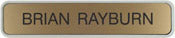 G37 - Designer Wall & Door Sign - (GRAY) Frame 2" x 10"