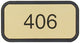 G42 - Designer Wall & Door Sign - (GRAY) Frame 2" x 4"