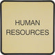 G63 - Designer Wall & Door Sign - (BROWN) Frame 6" x 6"