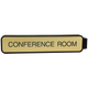 G80 - Designer Double-Sided Corridor Sign - (BLACK) Frame 2" x 10"