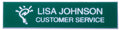 J22 -Name Badge with/Logo 1" x 3"