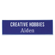 J23 - Name Badge with Logo 1-1/2" x 3"