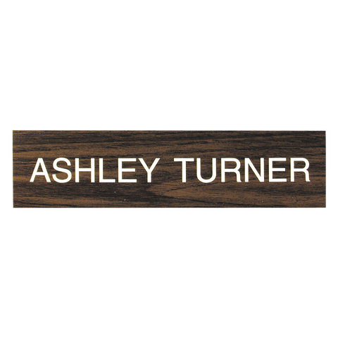 Custom Engraved Name Plates