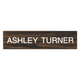 K09 - "Name Plate Only" - 1-1/2" x 10"