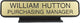 KN24- Designer Desk Sign - (BLACK) Frame 2" x 10"