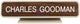 K25 - Designer Desk Sign - (ALMOND) Frame 2" x 10"