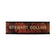 K32 - Standard Aluminum Desk Sign - (BLACK) Frame 2" x 8"