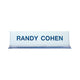 K40 - Acrylic Base Desk Sign - (CLEAR) Frame 2" x 8"
