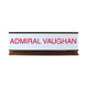 K50 - Pedestal Aluminum Desk Sign - (GOLD) Frame 2" x 8"