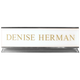 K54 - Pedestal Aluminum Desk Sign - (SILVER) Frame 2" x 10"