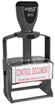 M32 - ClassiX Self-Inking Steel Message Stamp 1" x 2-1/4"