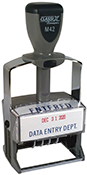 M42 - ClassiX Self-Inking Steel Date Stamp 1" x 2-1/4"