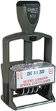 M72 - Self-Inking Plastic Date Stamp 1" x 2-1/4"