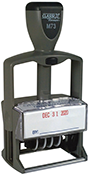 M73 - Self-Inking Plastic Date Stamp 1-3/8" x 2-1/4"