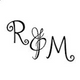 N53-MG30 Monogram Address Stamp 1-9/16" Diameter