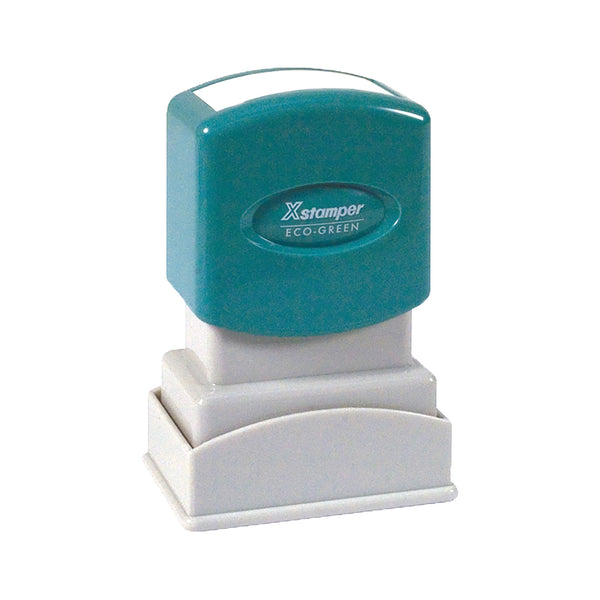 N04 - Small Address/Inspection Stamp 1/2" x 1-1/16"