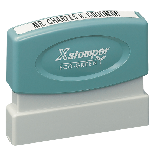 N05 - Single Line Stamp 1/8" x 2-3/8"