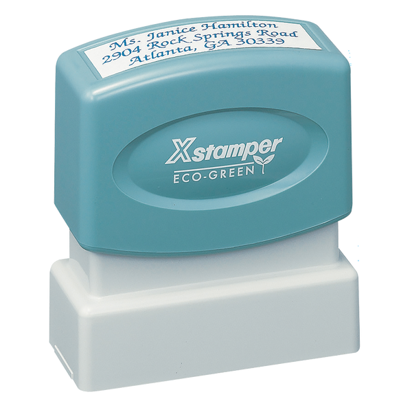 N10 - Return Address Stamp 1/2" x 1-5/8"