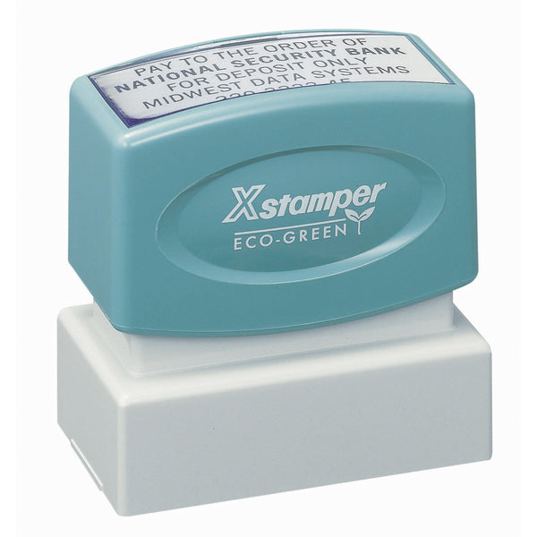 N12 - Endorsement Stamp 1" x 2"