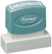 N13 - Business Address Stamp 9/16" x 2"