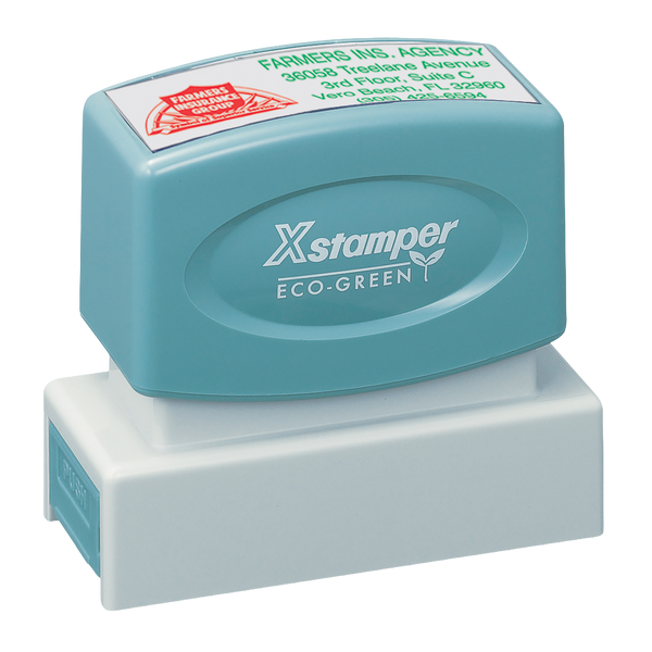 N20 - 2-Color Stamp 15/16" x 2-13/16"