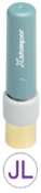 N30-STRT - Round Inspection Stamp with/Straight Text 3/8" Diameter