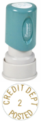 N32 - Round Large Inspection Stamp 5/8" Diameter