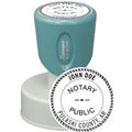 N53-Arkansas Notary Round Stamp 1-9/16" Diameter
