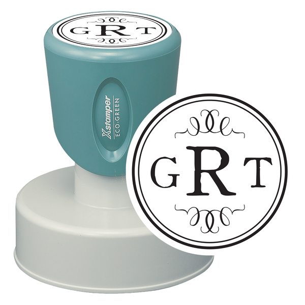 N53-MG13 Monogram Stamp 1-9/16" Diameter