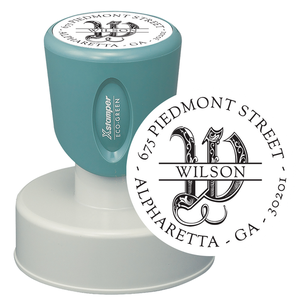 N53-MG6 Monogram Stamp 1-9/16" Diameter