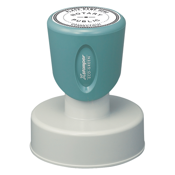 N53 - Round Seal Stamp (Short Handle) 1-9/16" Diameter