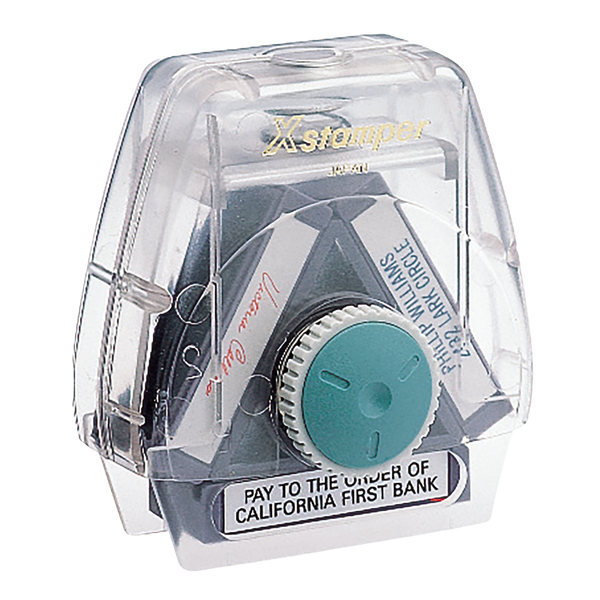 N70 - Spin 'N Stamp, 3-Stamps-In-1, 1/2" X 1-5/8"