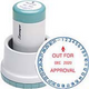 N77-112 - XpeDater Round Rotary Date Stamp 1-3/16" Diameter
