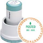 N77-131 - XpeDater Rotary Date Stamp 1-3/16" Diameter