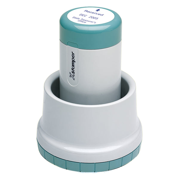 N77 XpeDater Round Rotary Date Stamp 1-3/16" Diameter