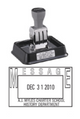 N90 - Xstamper 8-Year 2-Color Die-Plate Date Stamp 1-3/16" x 1-15/16"