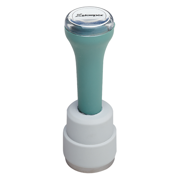 N95 - Round Date Stamp with Vertical Date Format 1-1/8" Diameter