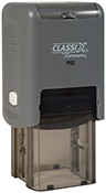 P02 - Self-Inking Message Stamp 1" x 1"