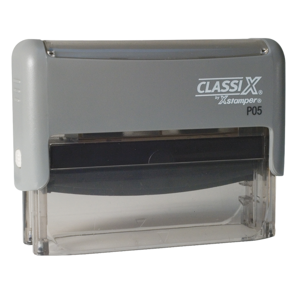P05 - Self-Inking Message Stamp 3/8" x 2-3/4"