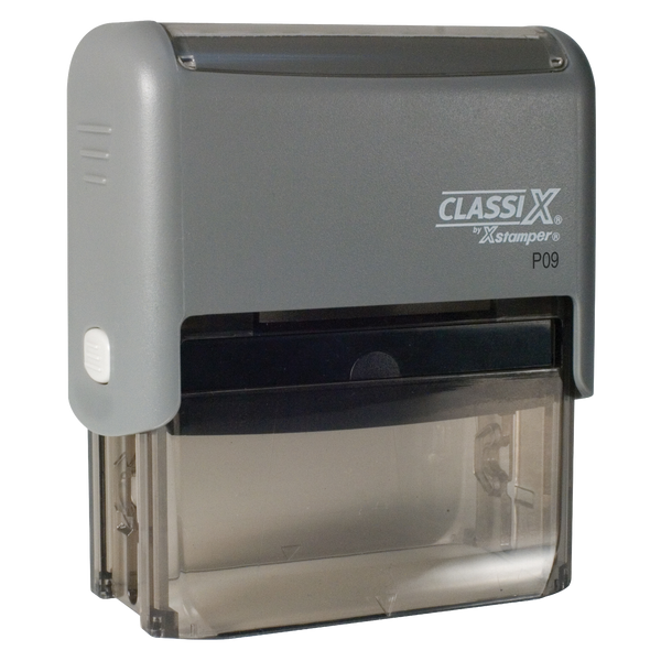 P09 - Self-Inking Message Stamp 7/8" x 2-1/4"
