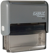 P12 - Self-Inking Message Stamp 5/8" x 2-5/16"