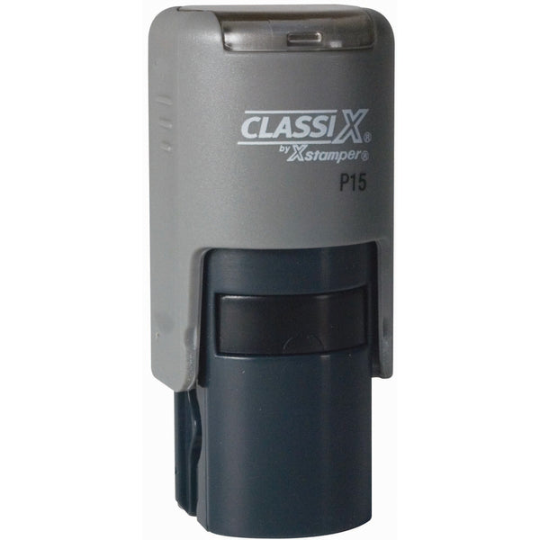 P15 - Self-Inking Round Stamp 5/8" Diameter