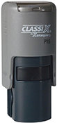 P15 - Self-Inking Round Stamp w/Straight Text 5/8" Diameter
