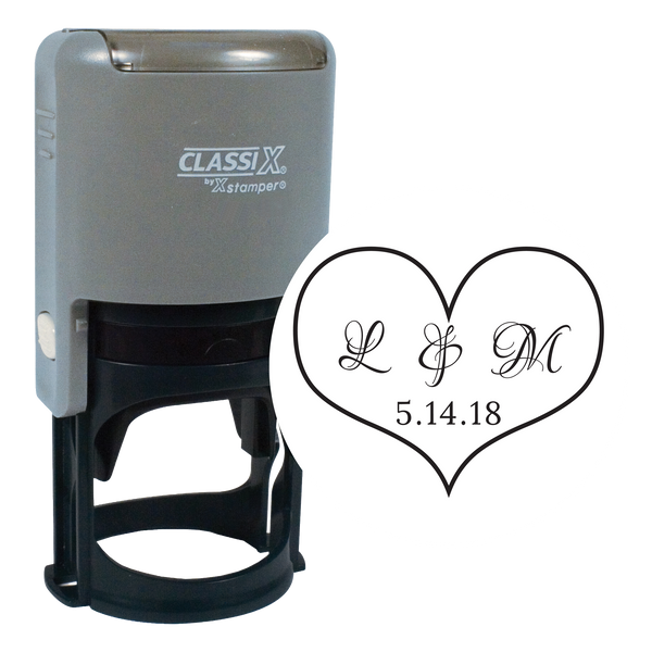 P16-MG35 Monogram Stamp 1-9/16" Diameter